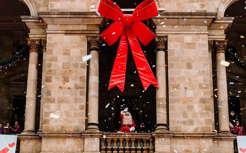 Adelaide Christmas lights display and festive decorations