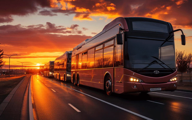 Corporate bus hire in Adelaide for group transport